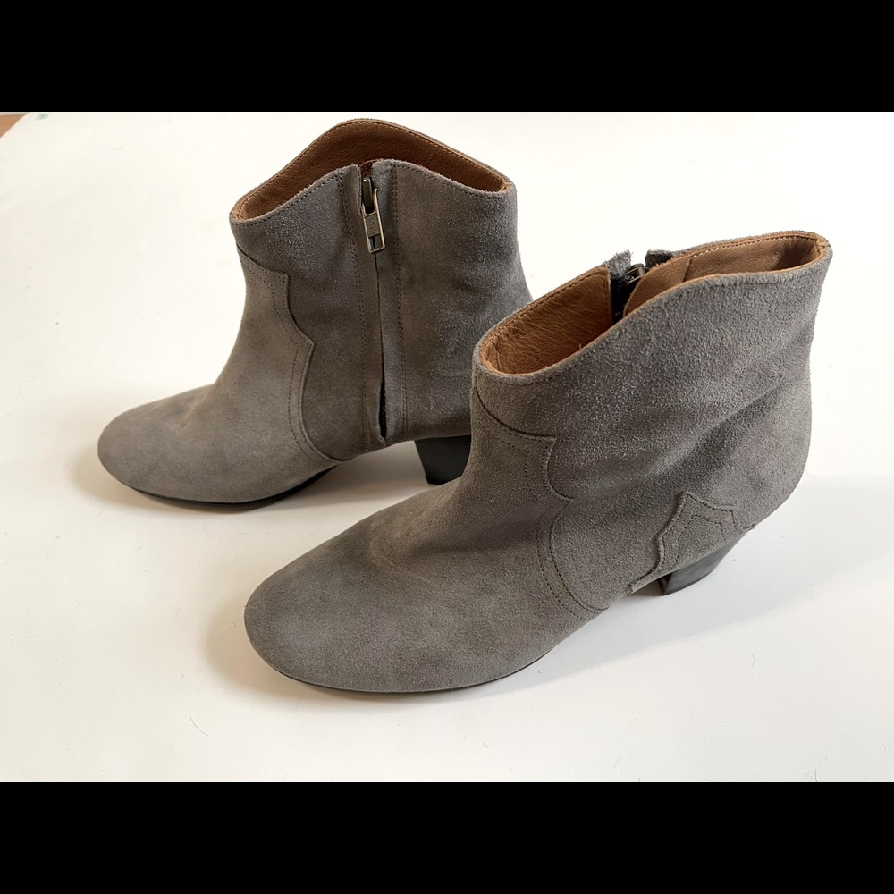 Isabel Marant The Dicker suede ankle boots 38